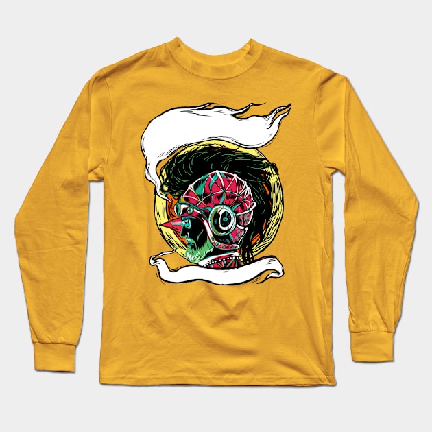 Space Hero Long Sleeve T-Shirt by cucubaou